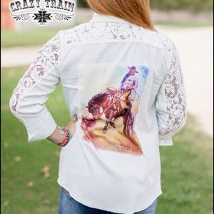 Crazy Teal Collab Size XL new